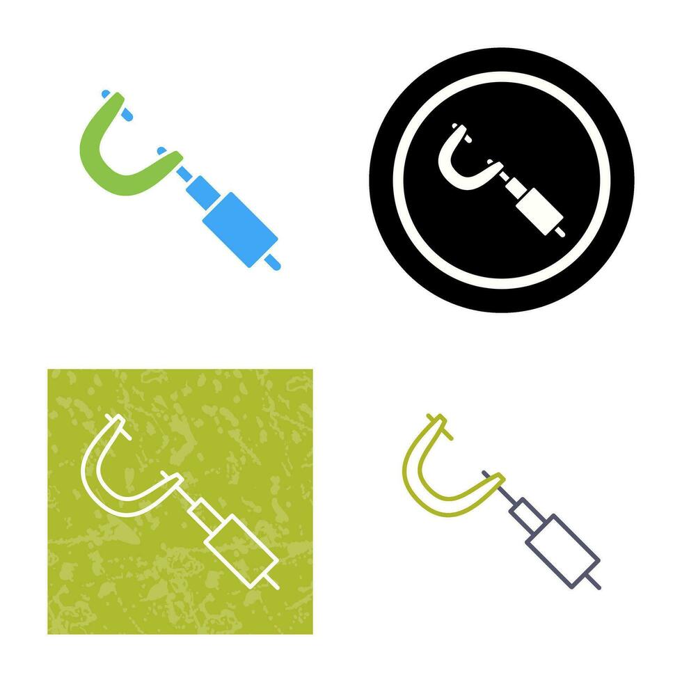 micrometer vector icoon