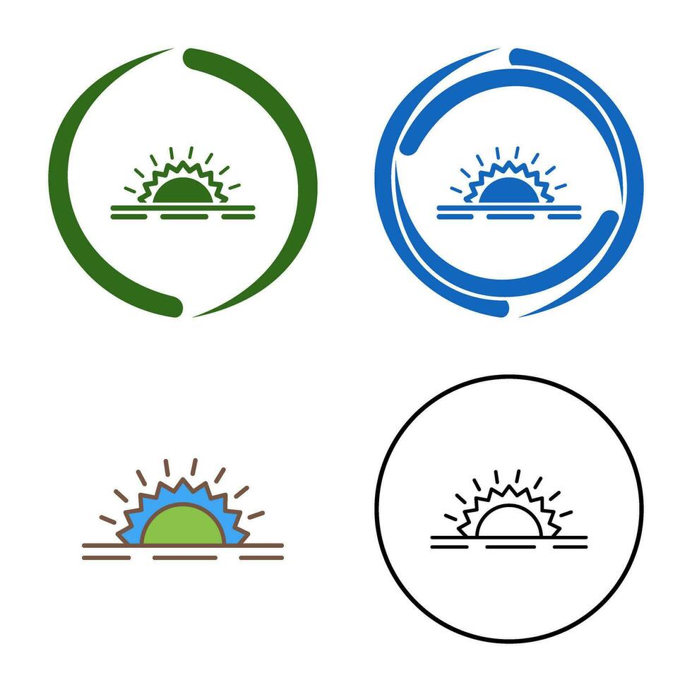 zonneschijn vector icoon