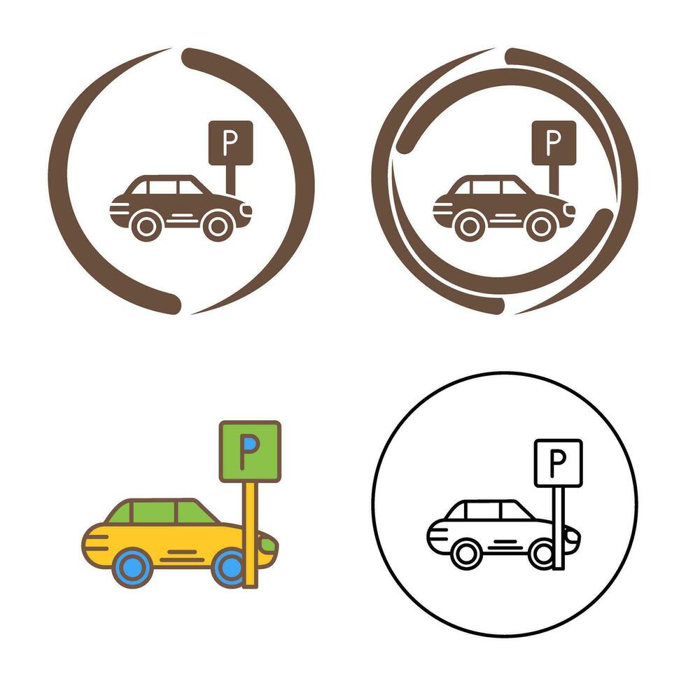 parkeren vector pictogram