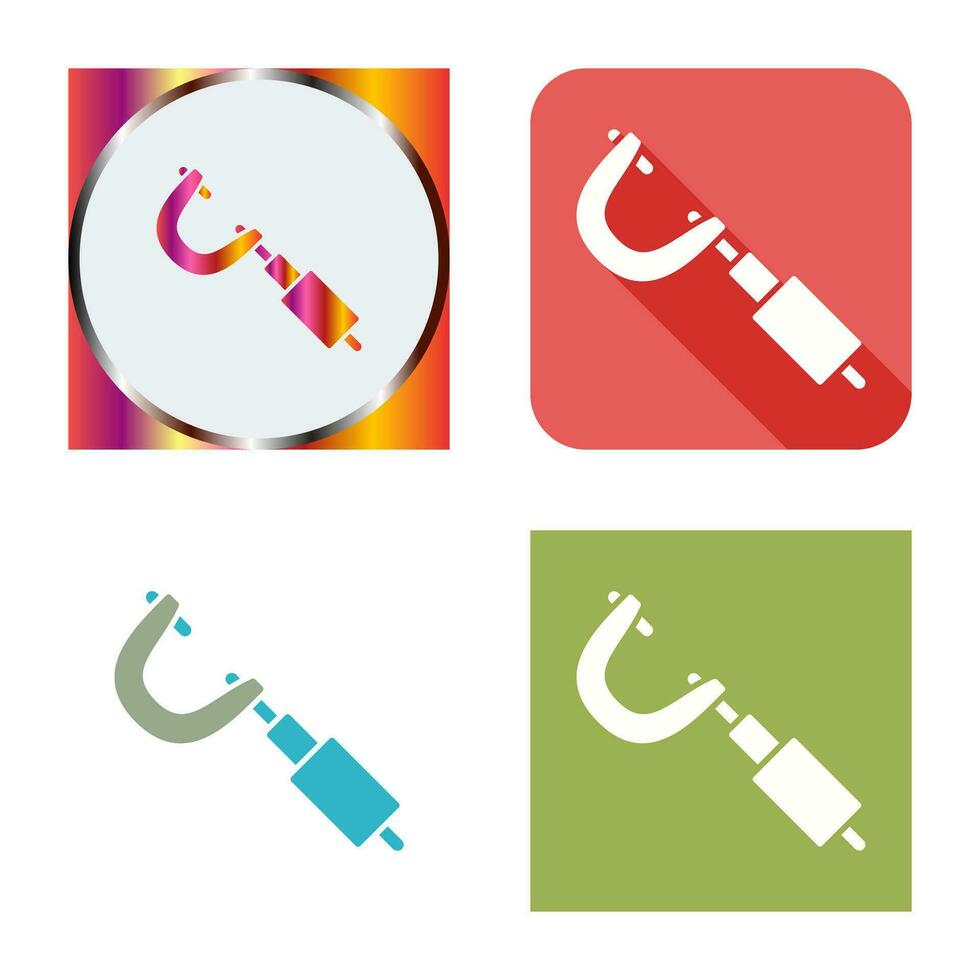 micrometer vector icoon