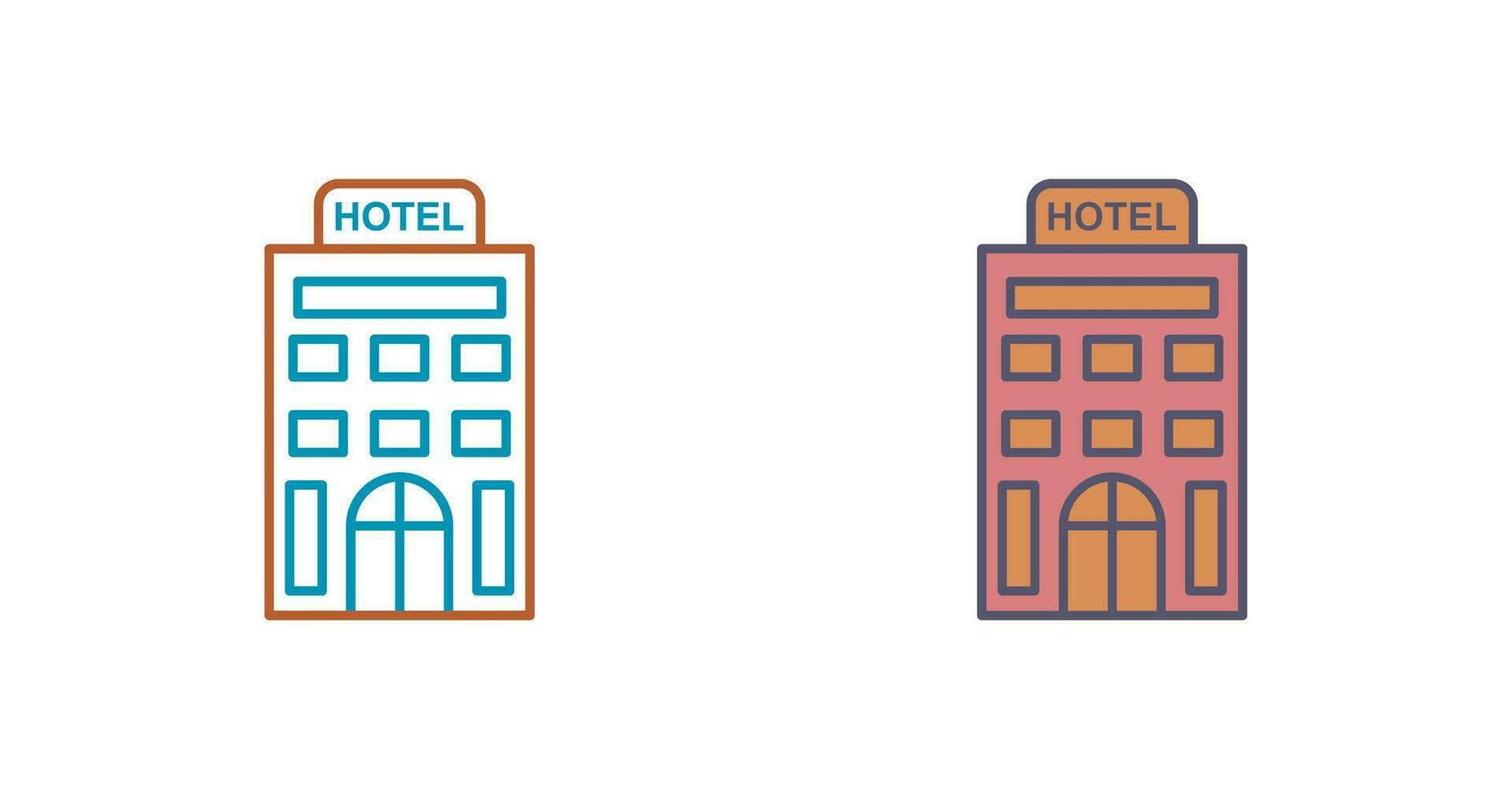 hotel vector pictogram