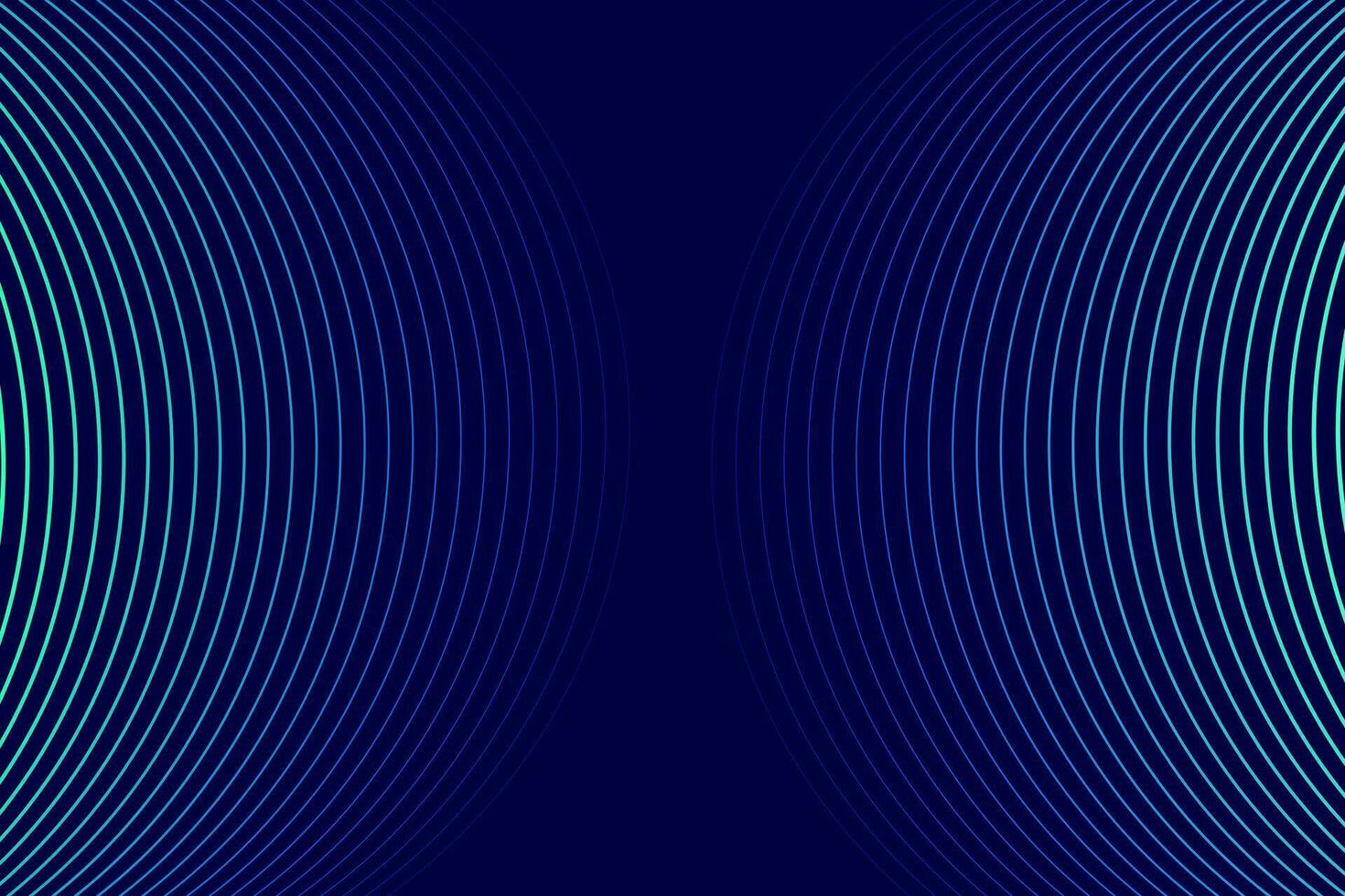 modern glimmend gloeiend lijnen, futuristische technologie abstract achtergrond, donker blauw kleur. vector illustratie