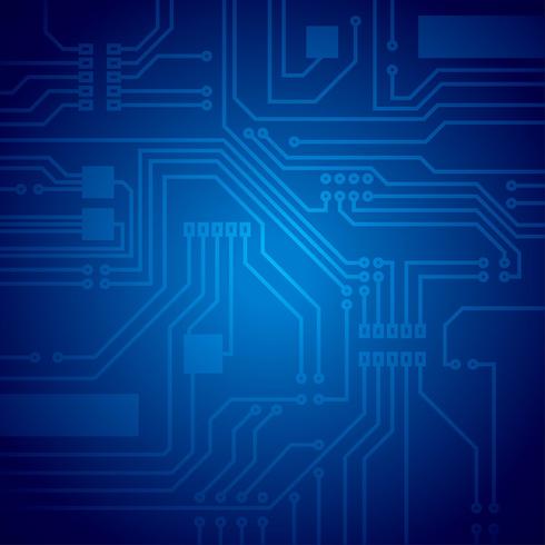 Printed circuit board achtergrond vector
