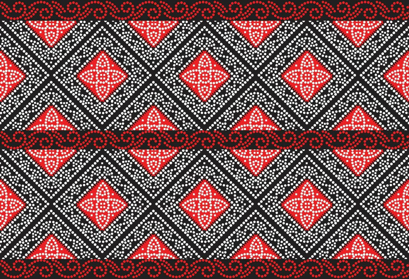 aztec etnisch patroon traditioneel. meetkundig oosters naadloos patroon. grens decoratie. ontwerp voor achtergrond, behang, vector illustratie, textiel, batik, tapijt, kleding stof, kleding, borduurwerk.