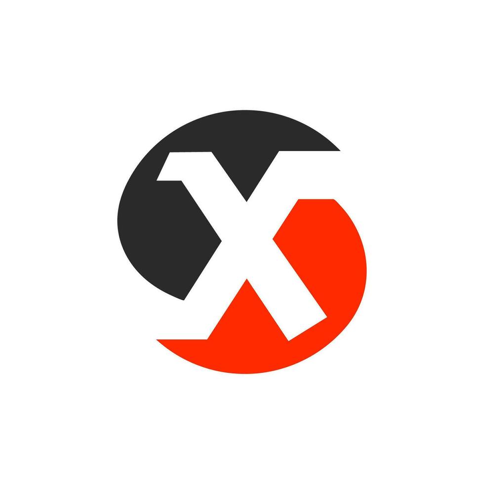 creatief brief X logo ontwerp, x modern brief logo ontwerp concept,x logo Mark vector