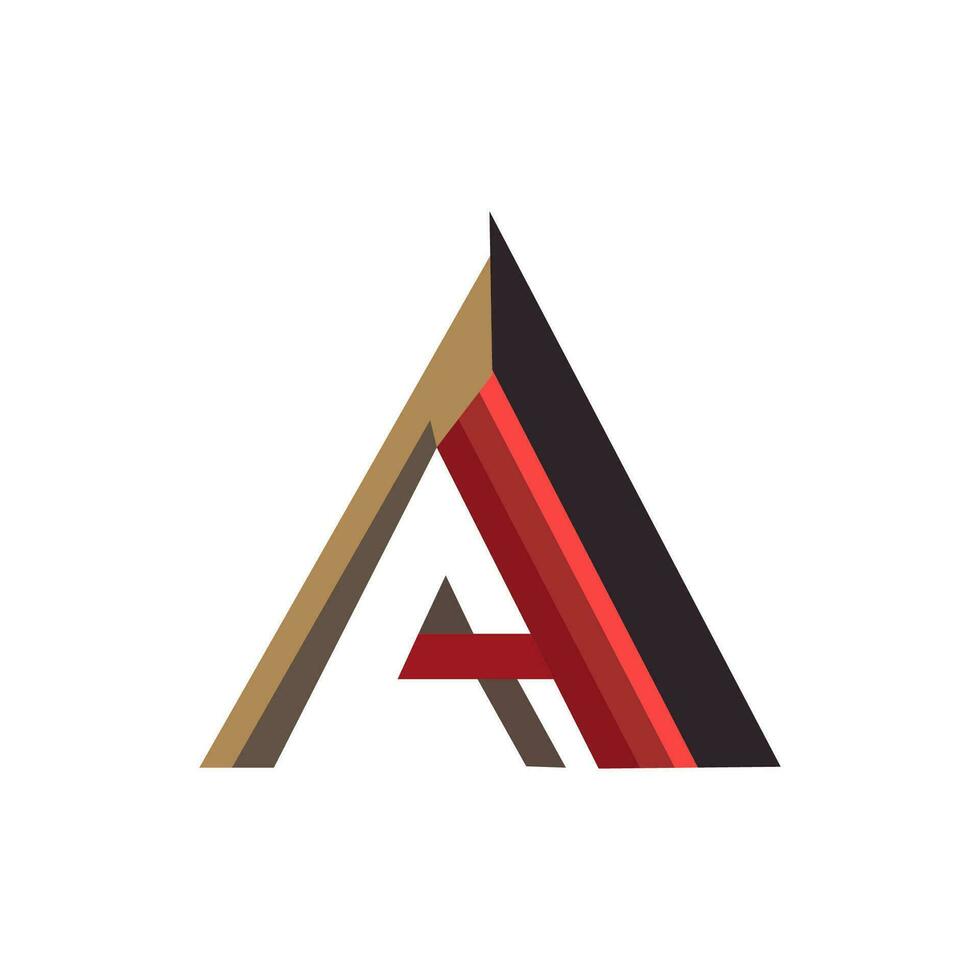 een brief logo, premie vector een abstract logo ontwerp