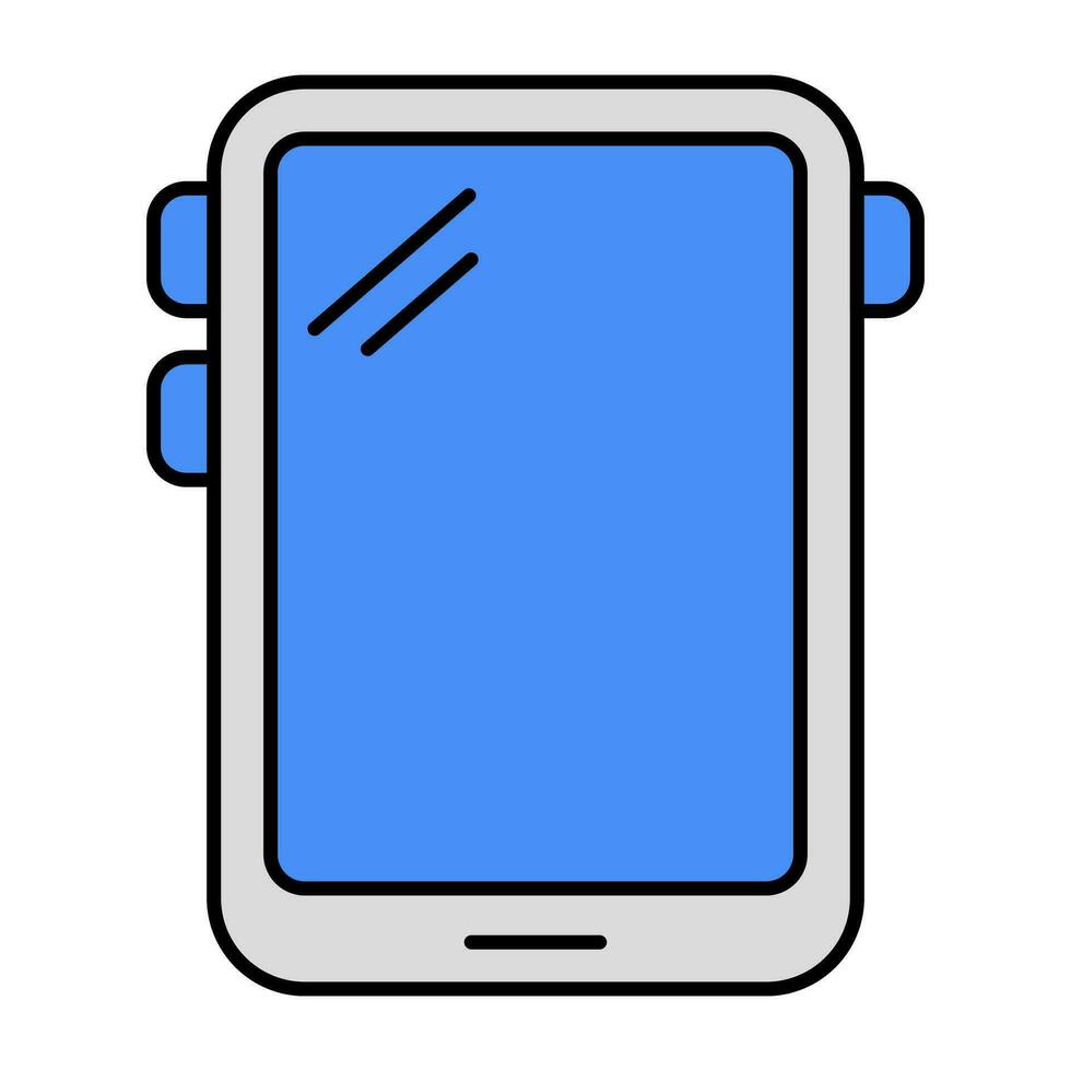 modern technologie icoon van smartphone vector