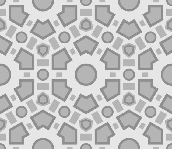 Naadloze textuur met geometrisch ornament. vector