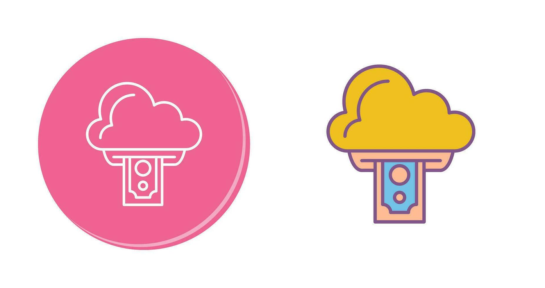 cloud computing vector icon