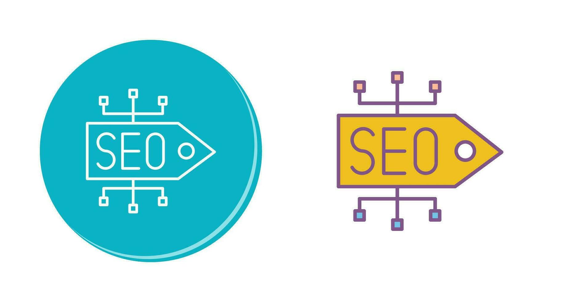 seo label vector icoon