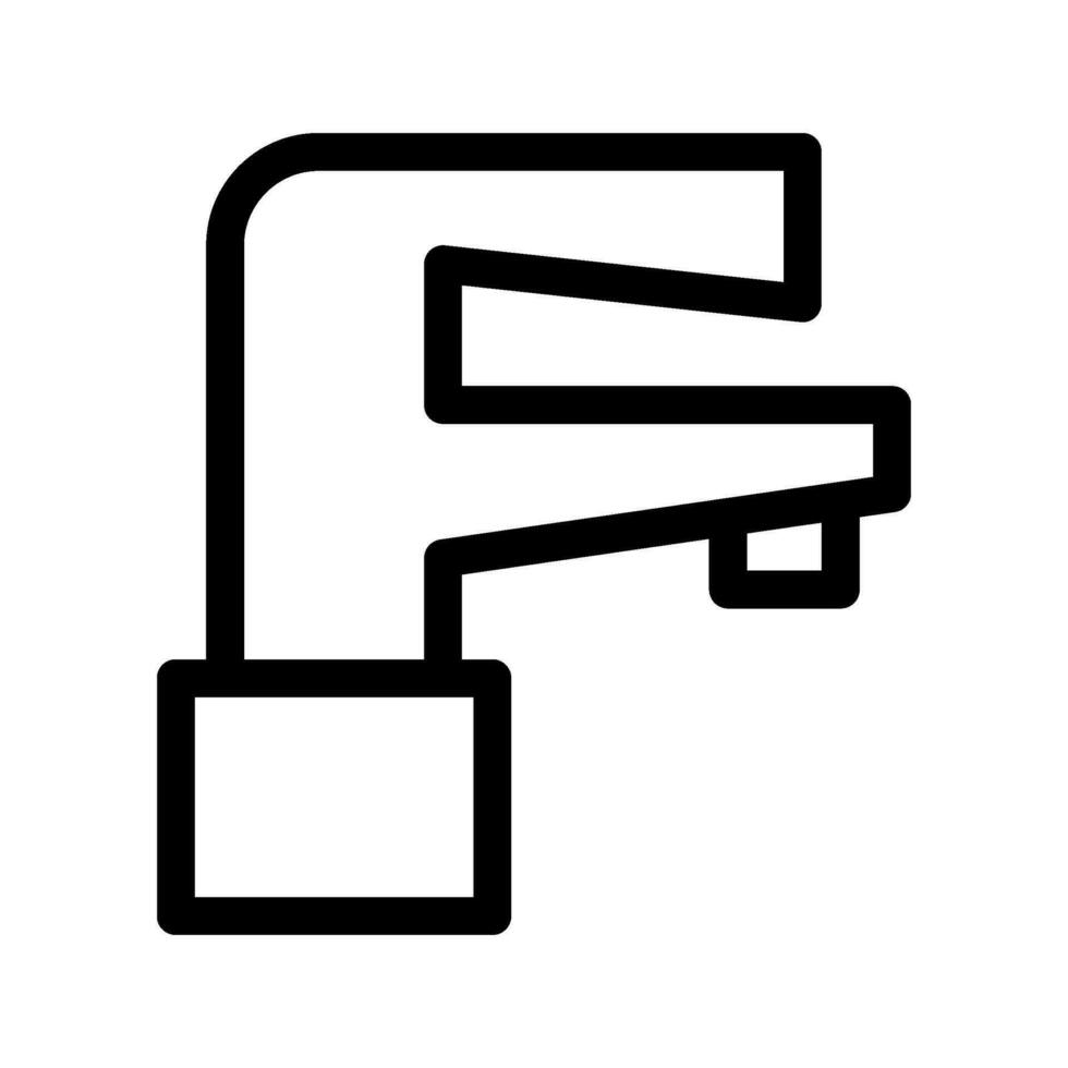 wastafel icoon vector symbool ontwerp illustratie