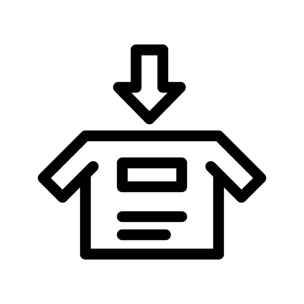verpakking icoon vector symbool ontwerp illustratie