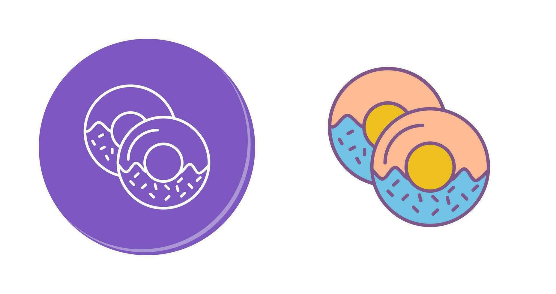 donut vector pictogram