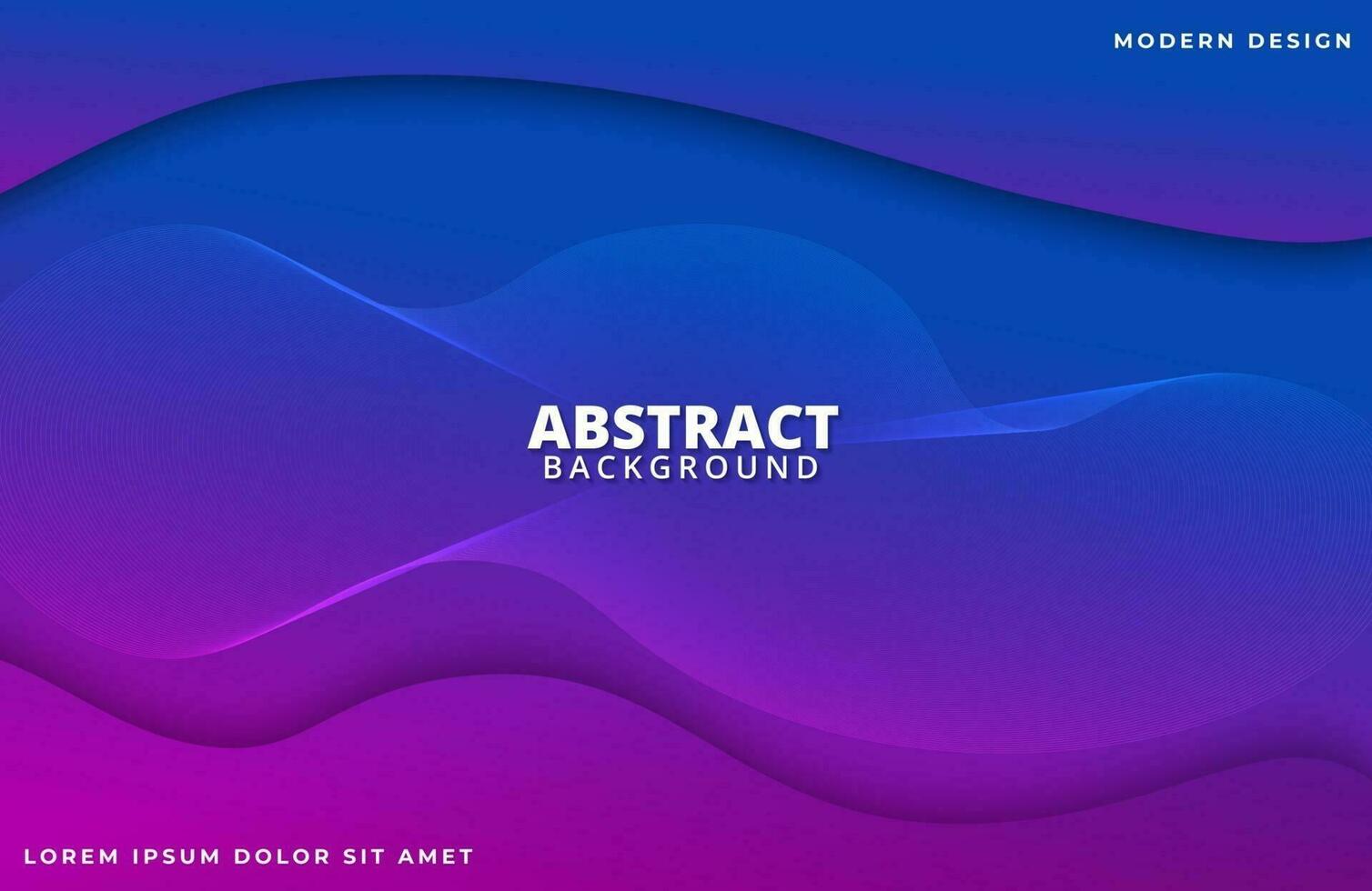 golvende vloeibare vorm op trendy gradiëntkleur abstracte achtergrond vector