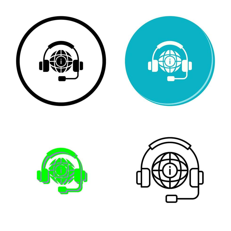 callcenter vector pictogram