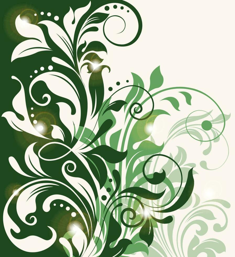 wijnoogst uitnodiging kaart met overladen elegant abstract bloemen ontwerp vector