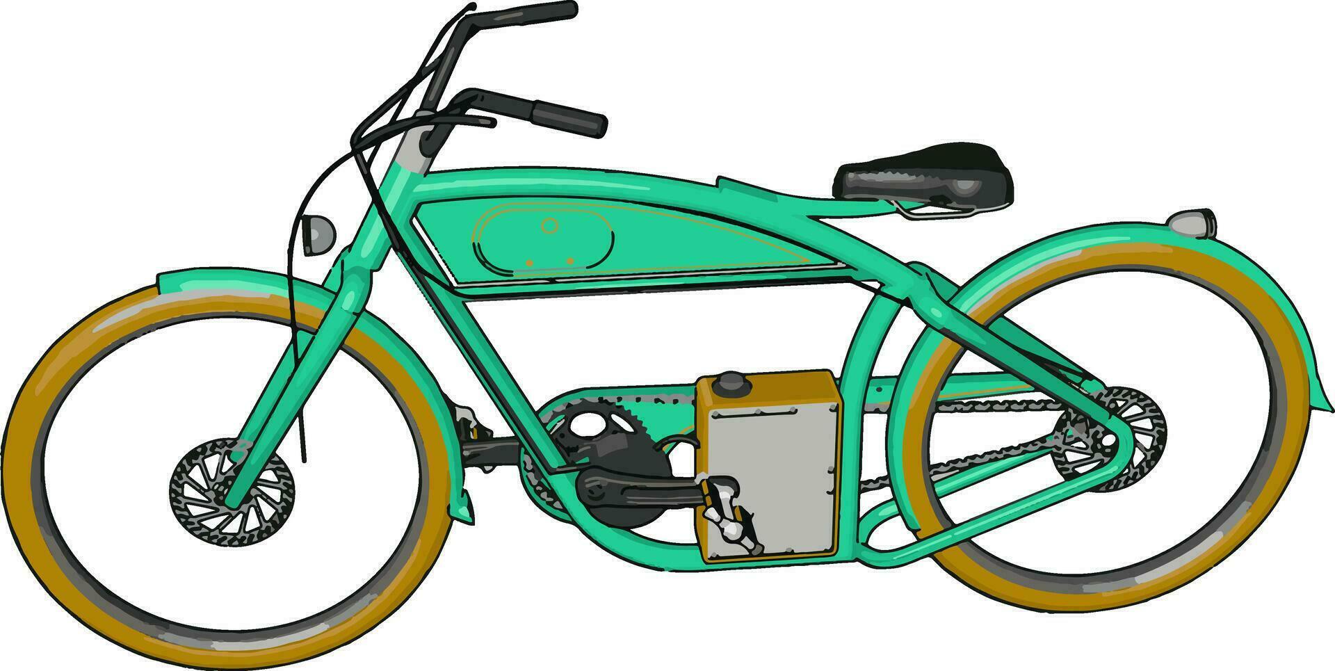 fietsen vector of kleur illustratie