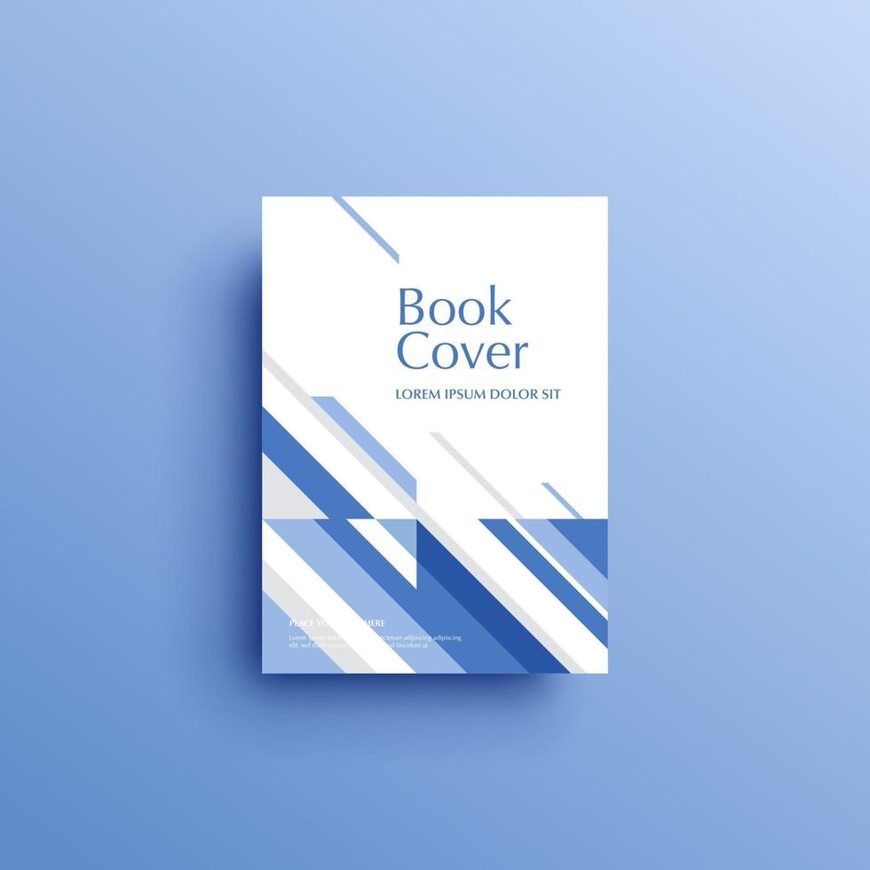 geometrische achtergrond boekomslag, brochure, flyer-sjabloon vector