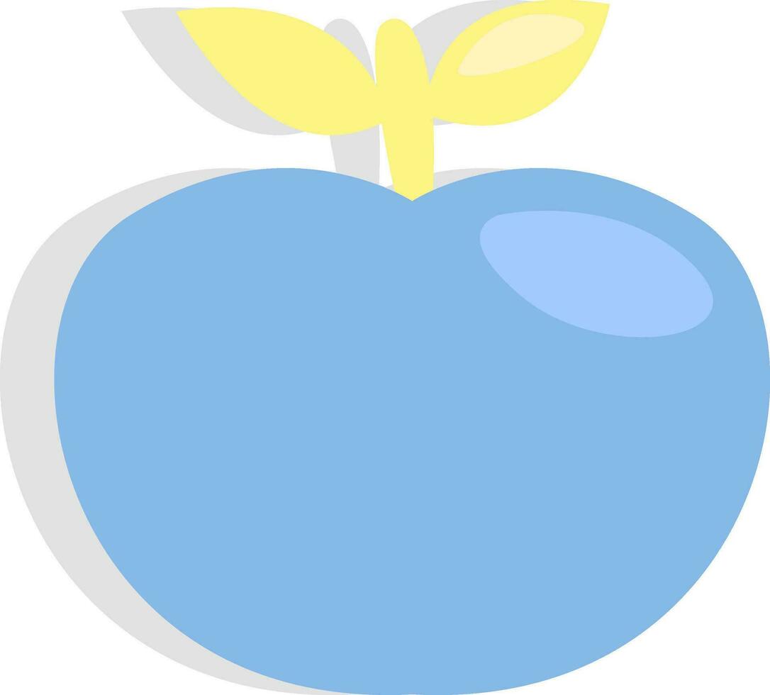 school- appel, icoon, vector Aan wit achtergrond.