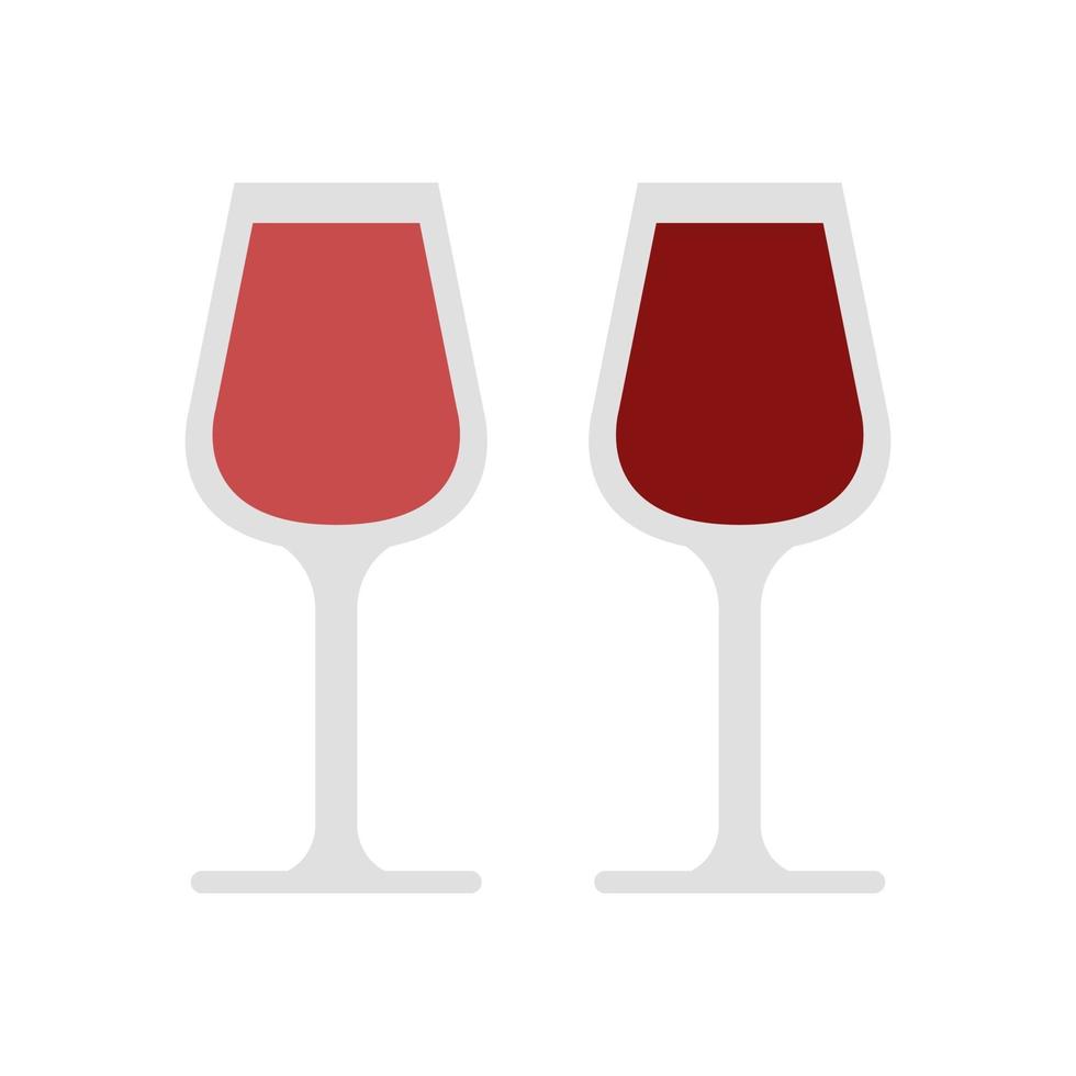 wijnfles geïllustreerd op witte achtergrond vector