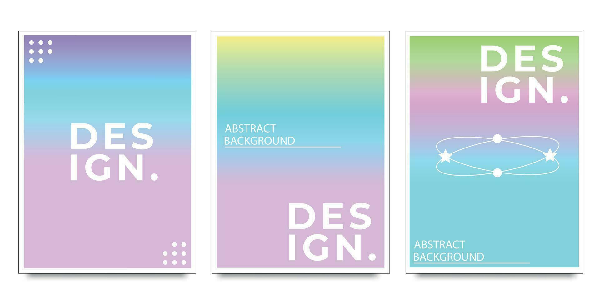 reeks Sjablonen creatief covers of posters concept in modern minimaal stijl voor zakelijke identiteit, branding, sociaal media reclame, promo. vector illustratie