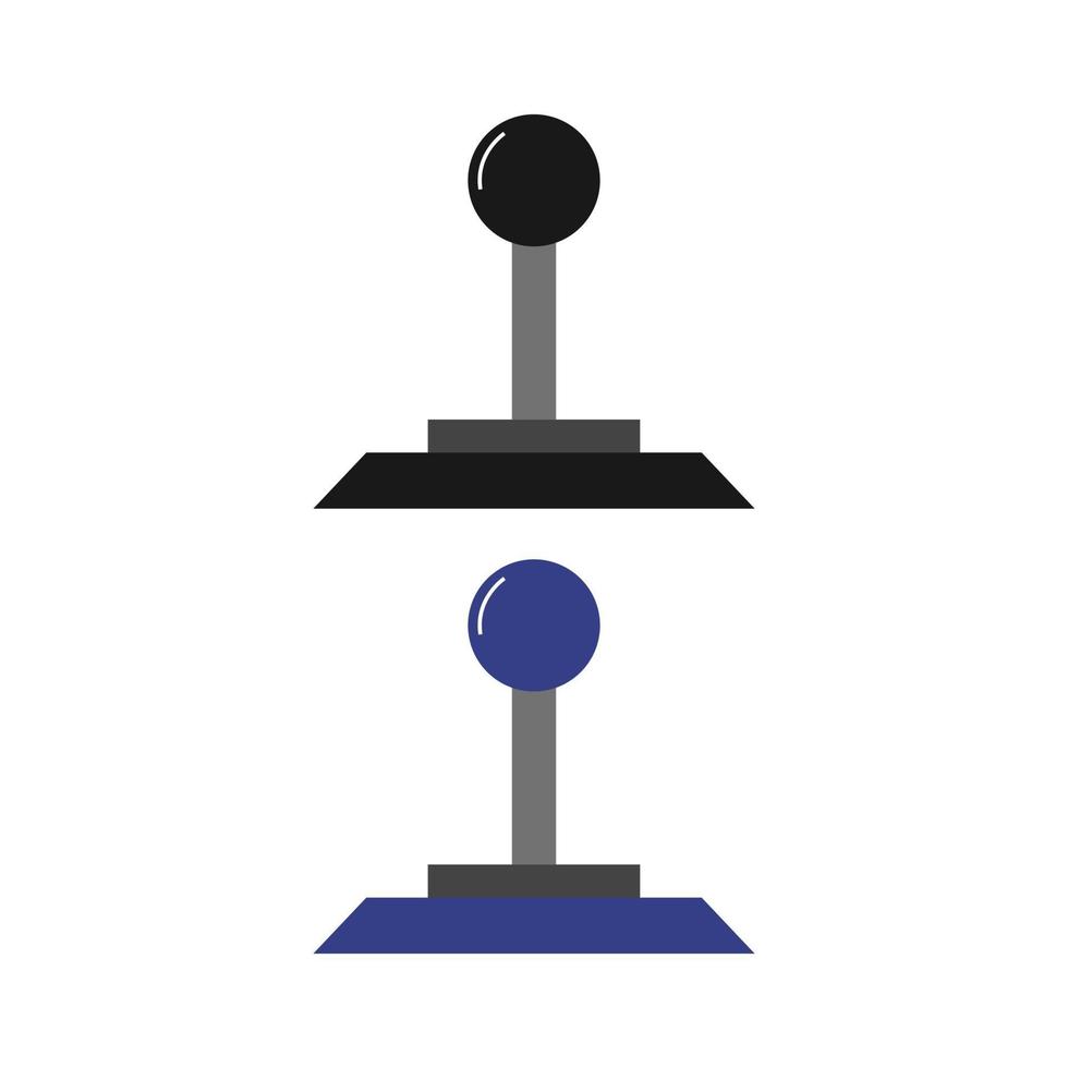 joystick geïllustreerd op een witte achtergrond vector