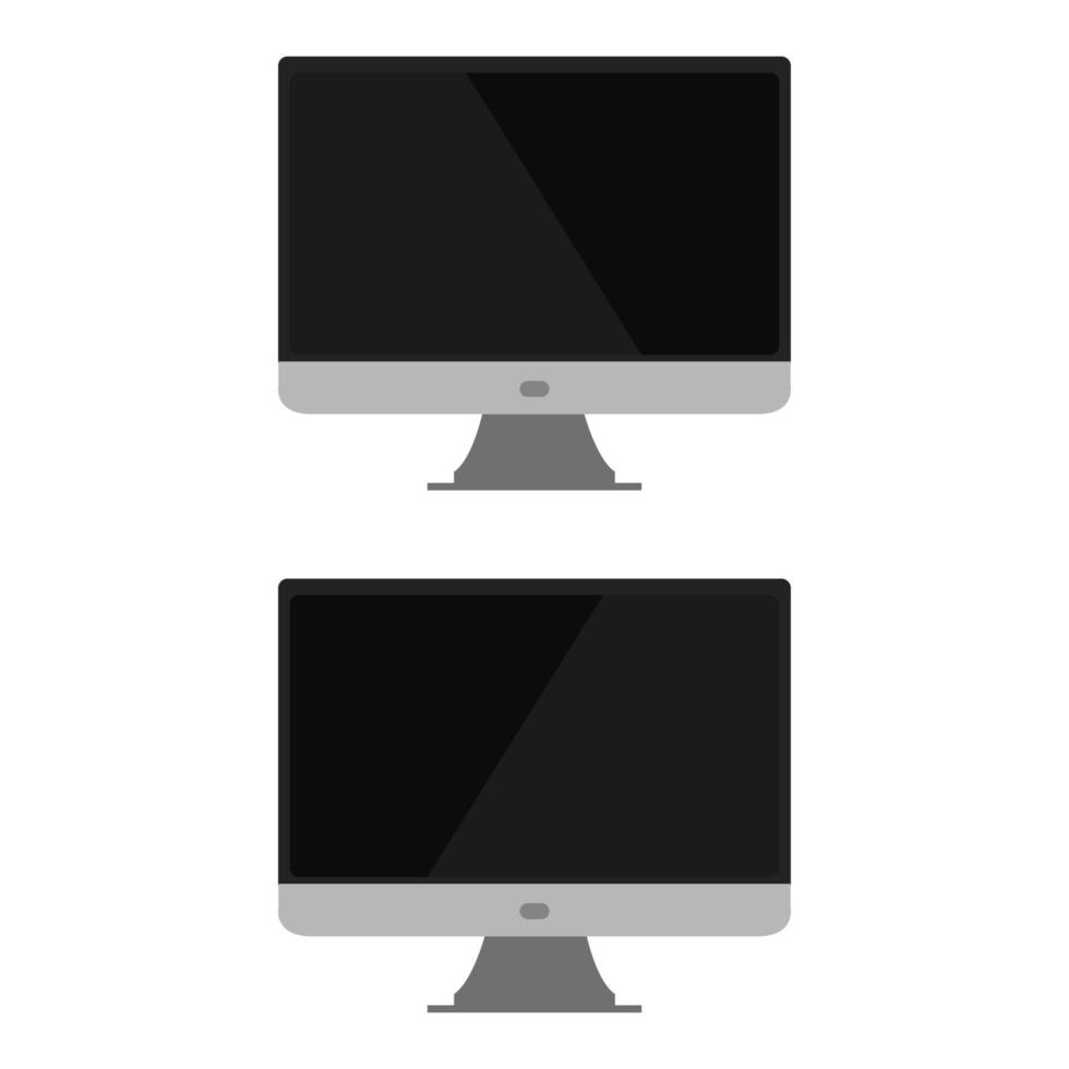 computer geïllustreerd op witte achtergrond vector