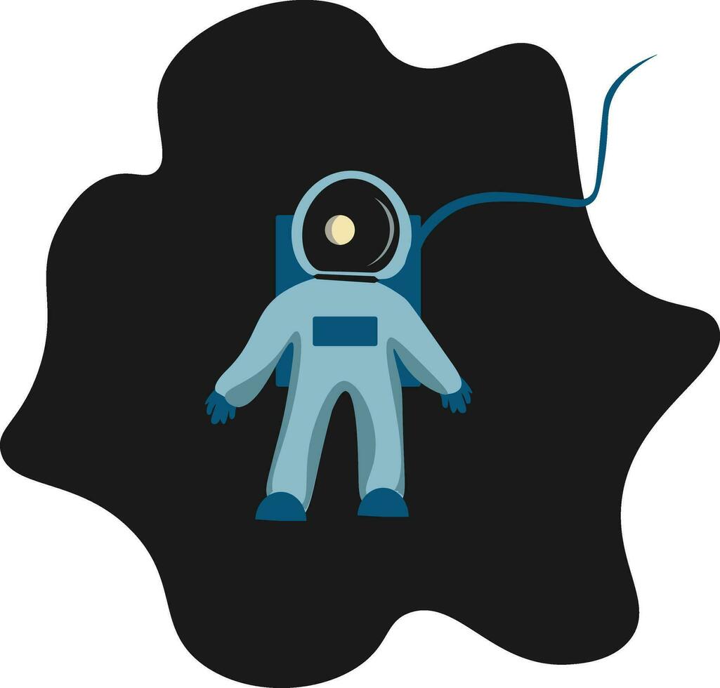 astronaut, vector of kleur illustratie.