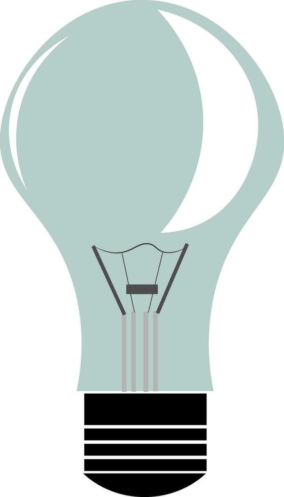 licht lamp, vector of kleur illustratie.