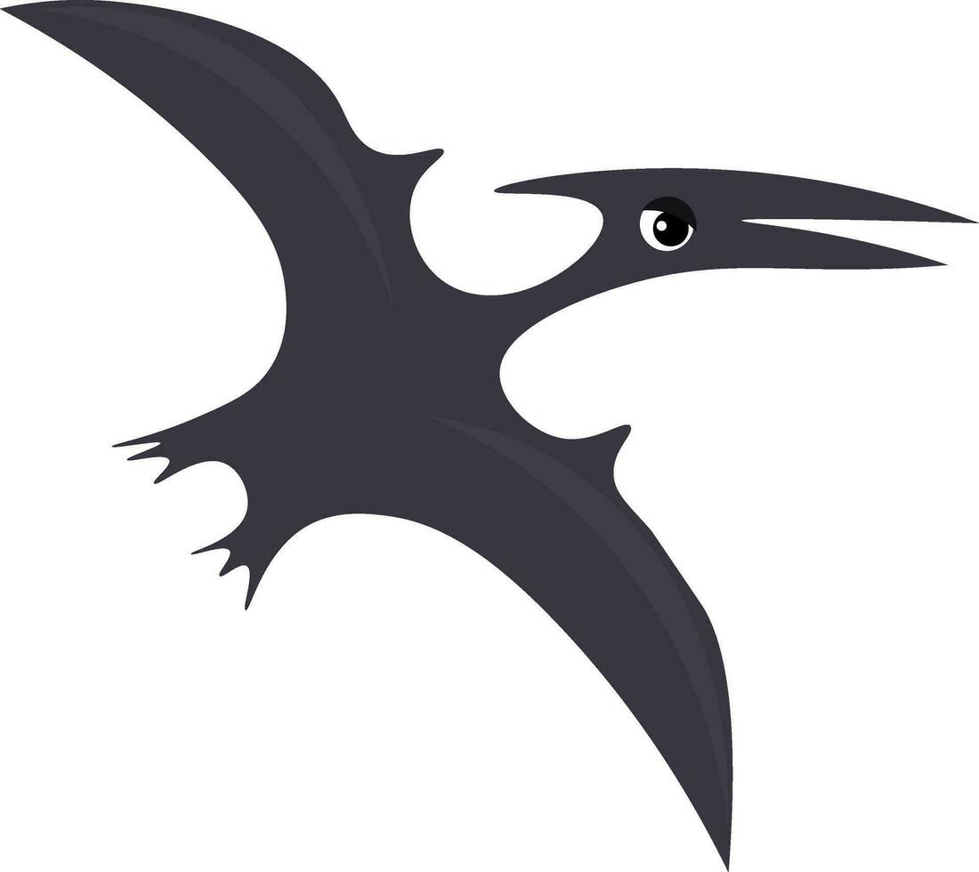 pterodactylus, vector of kleur illustratie.