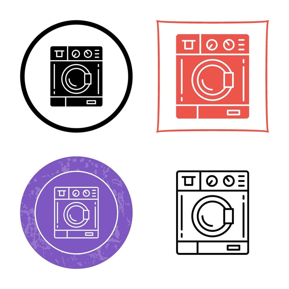 wasmachine vector pictogram