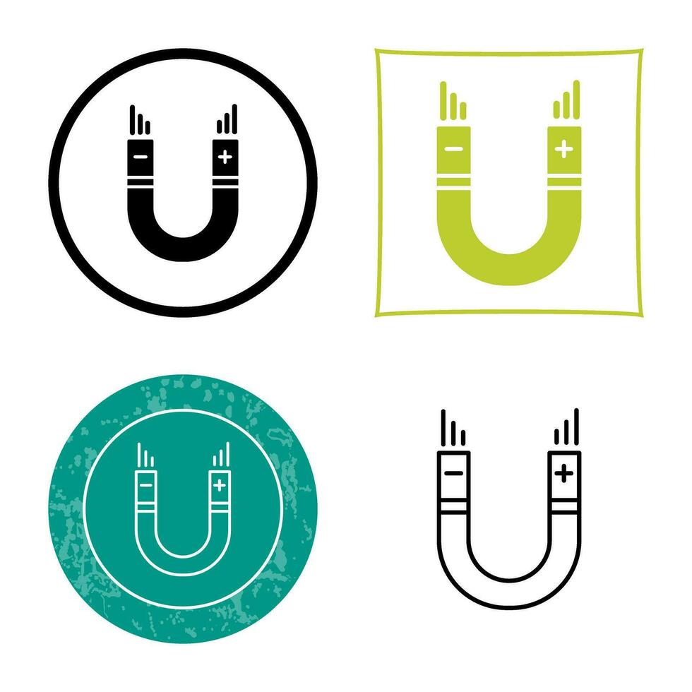 magneet vector pictogram