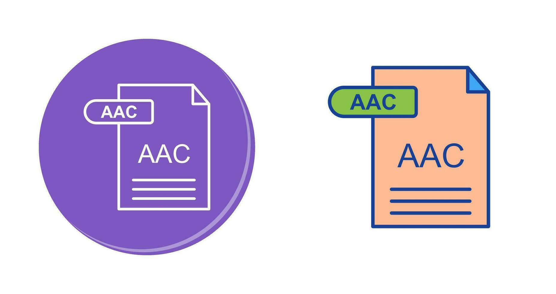 aac vector icoon