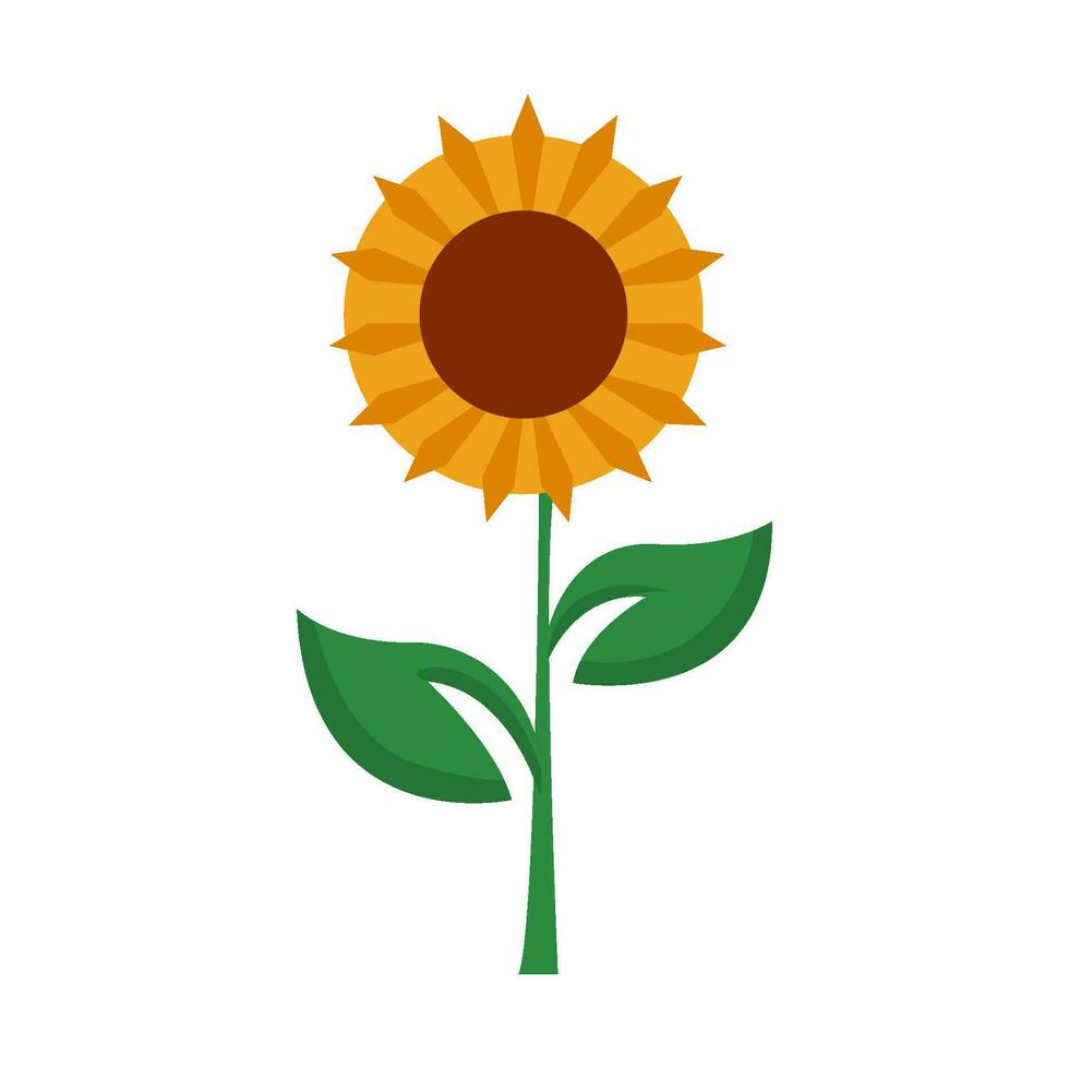 zon bloem illustratie vector