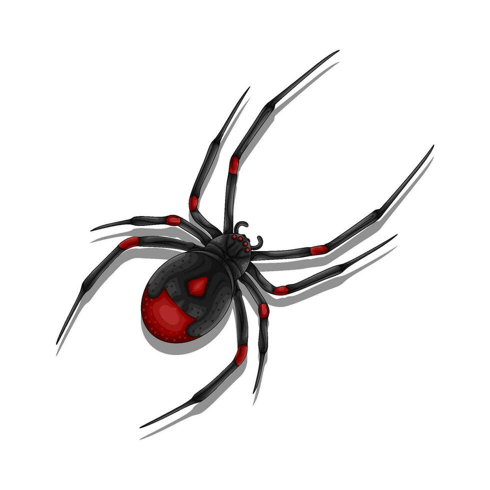 rode spin illustratie vector