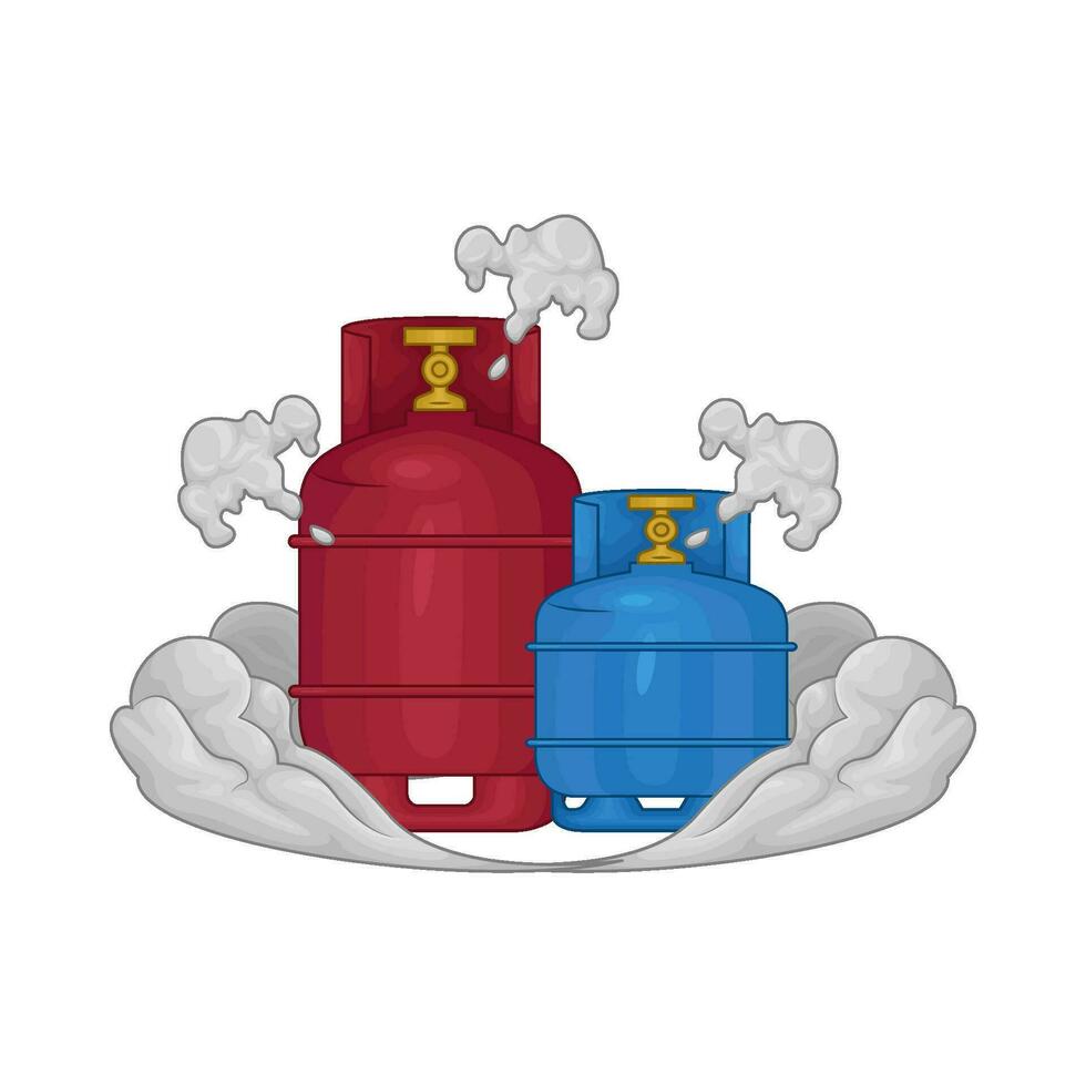 lpg gas- illustratie vector