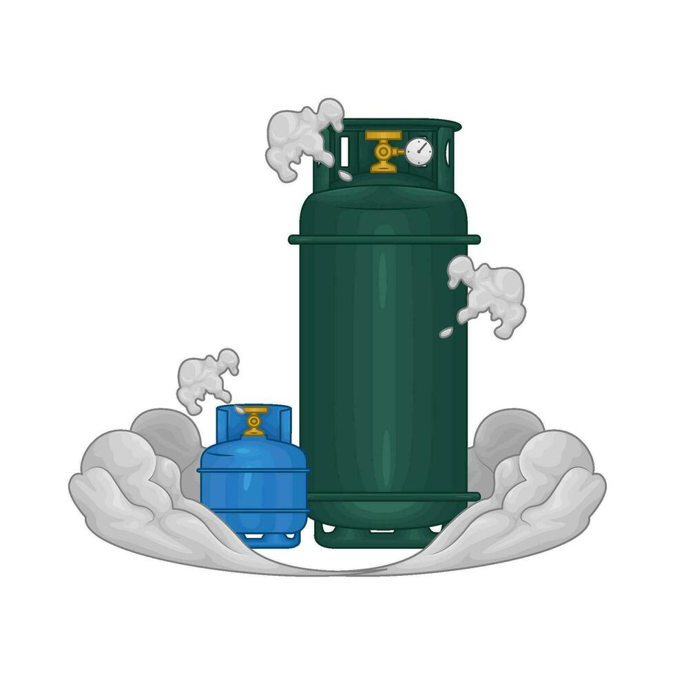 lpg gas- illustratie vector