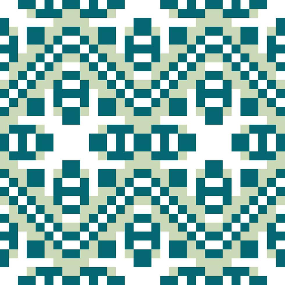 een patroon met pleinen en lijnen vector