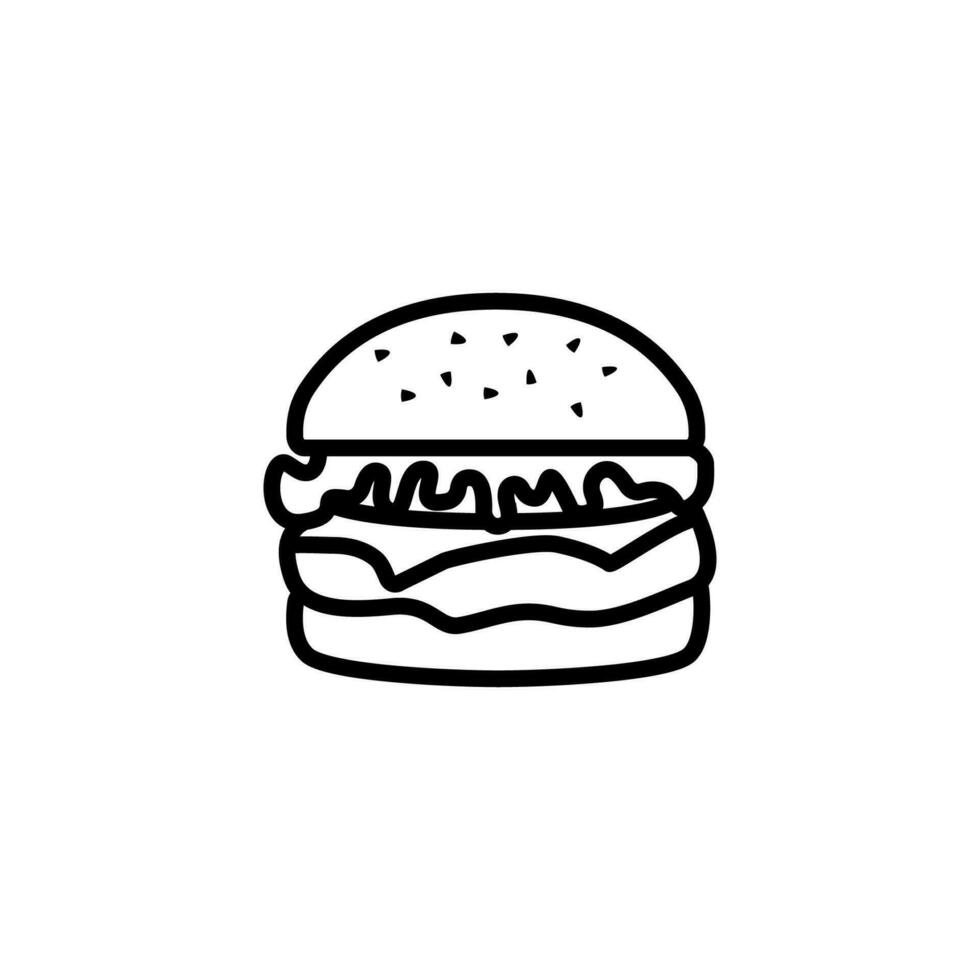 Hamburger icoon ontwerp vector
