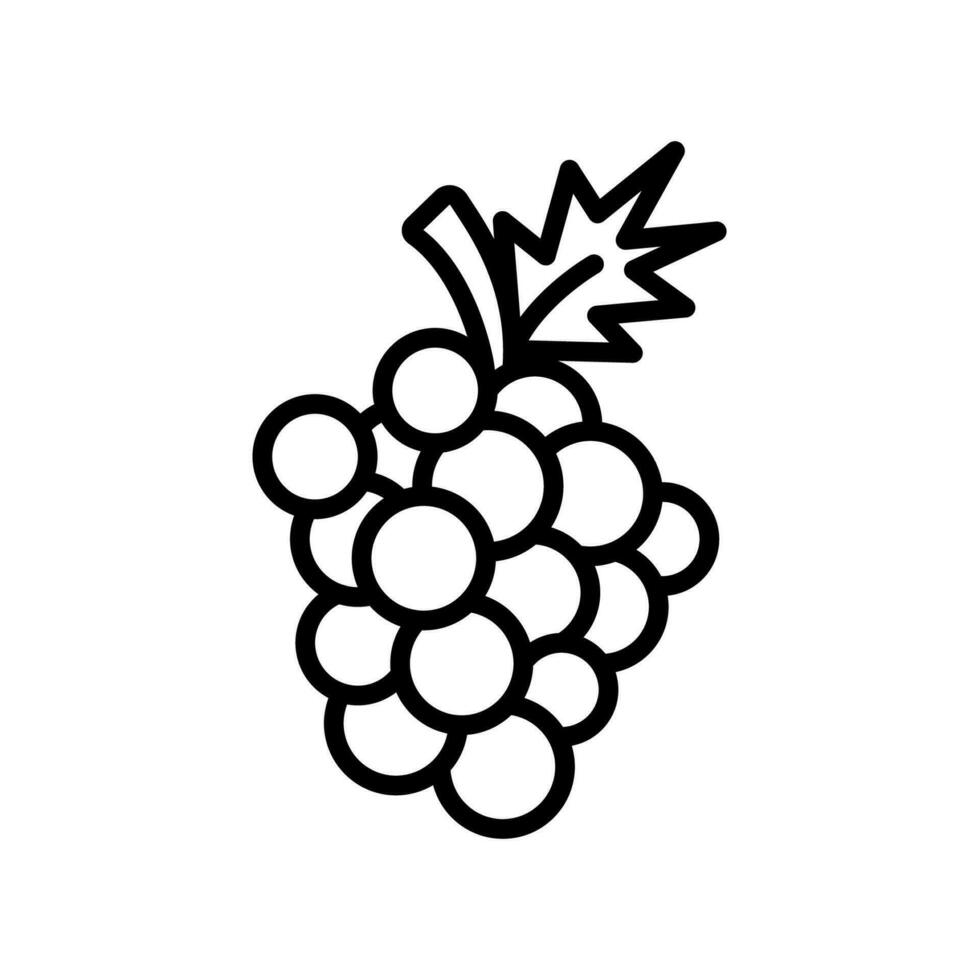 druiven icoon ontwerp vector sjabloon