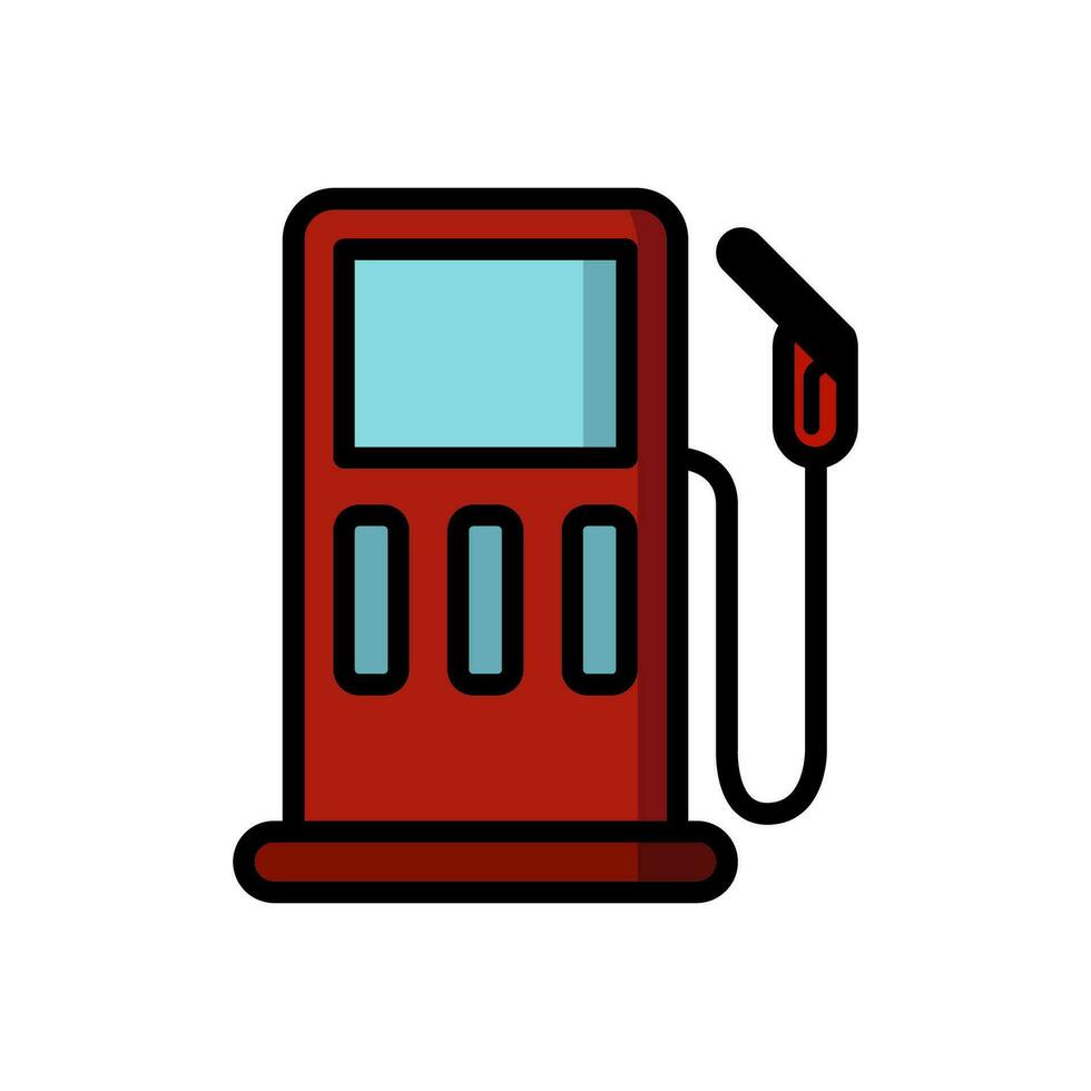 benzine pomp icoon ontwerp vector