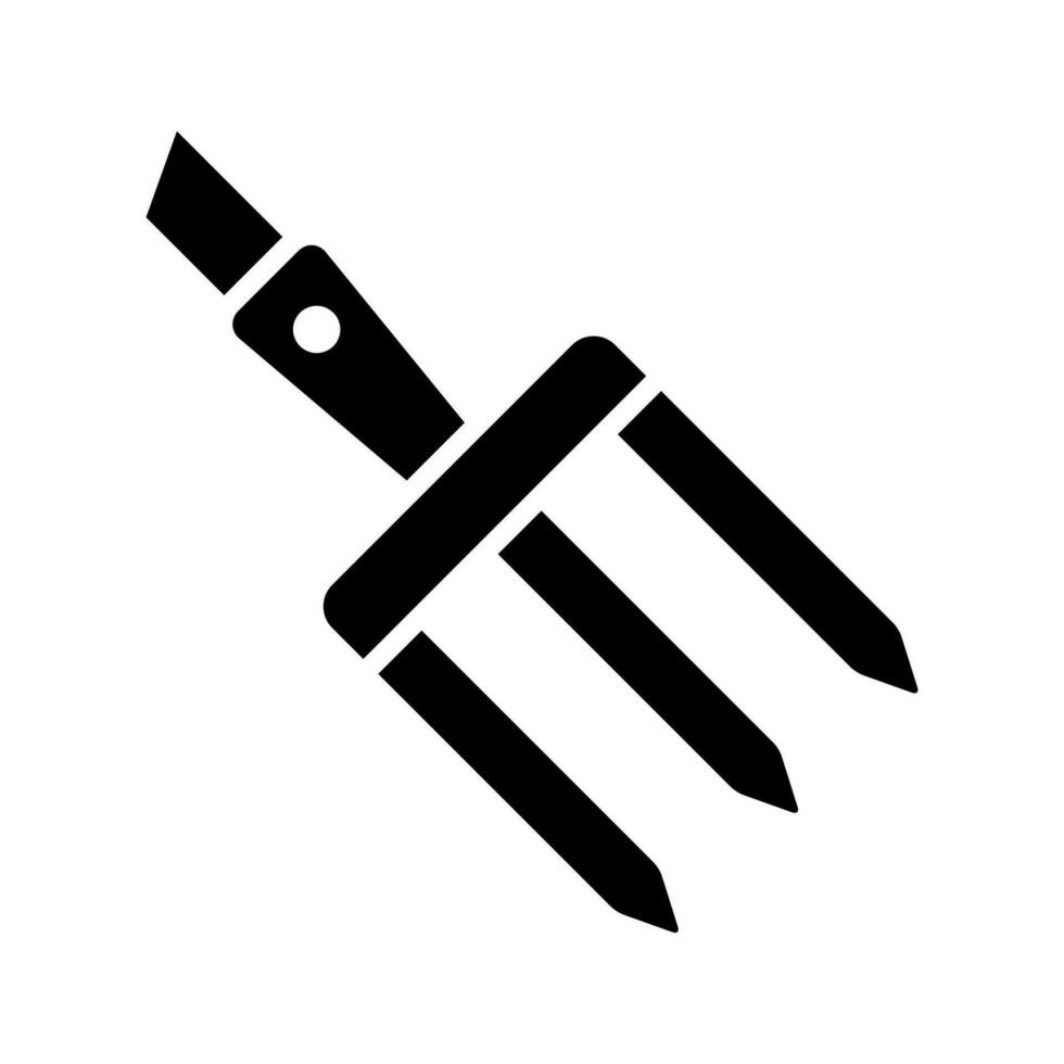 boerderij vork icoon ontwerp vector