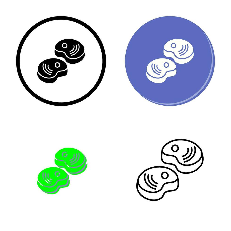 biefstuk vector pictogram