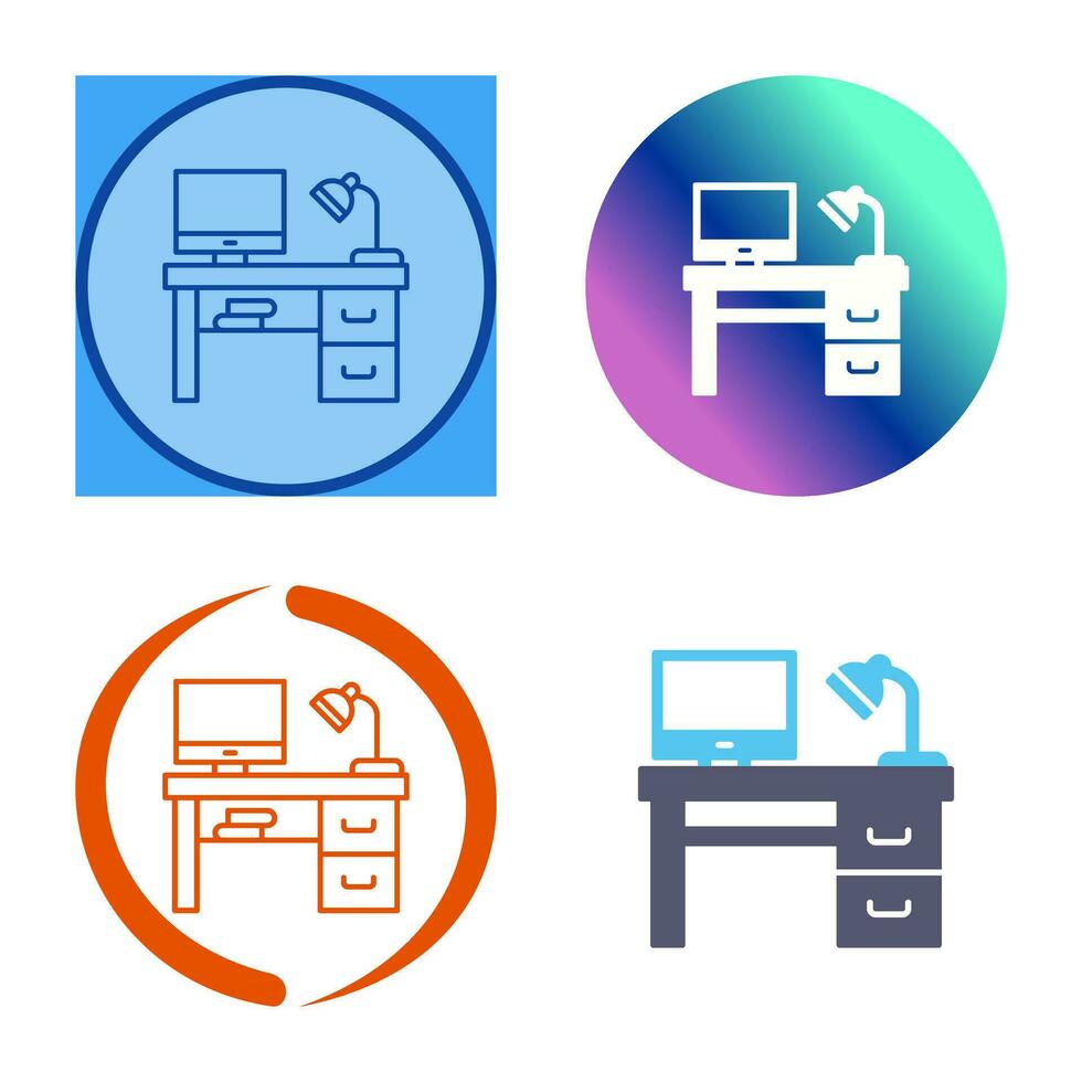 bureau vector pictogram