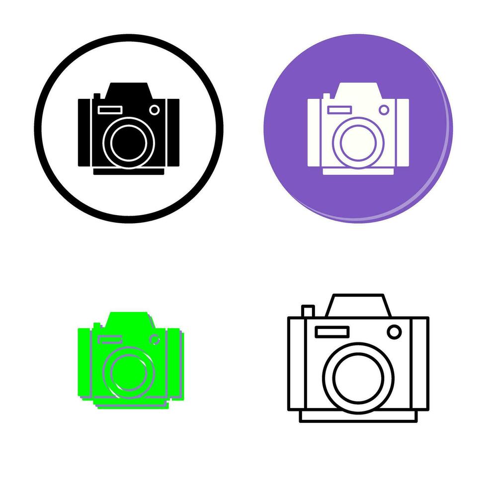 foto camera vector pictogram