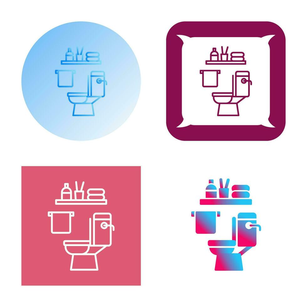 toilet vector pictogram