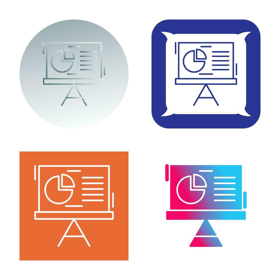 cirkeldiagram vector pictogram