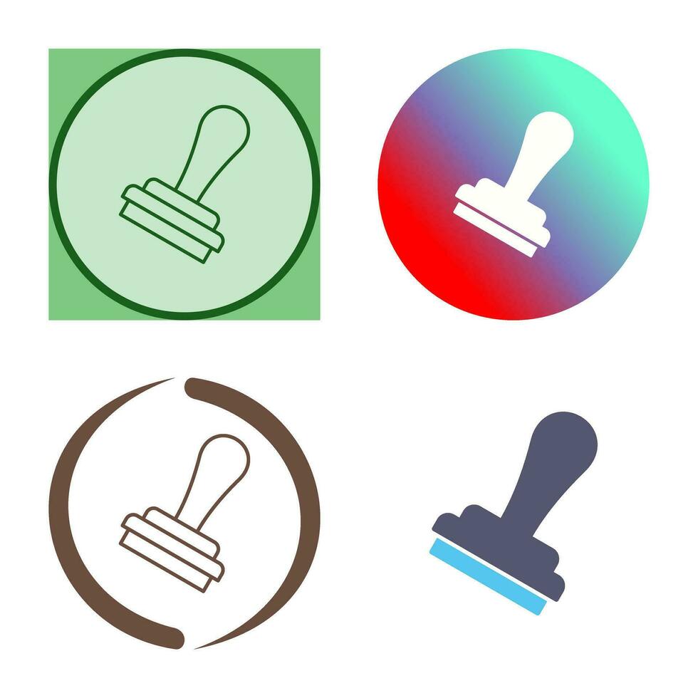 stempel vector pictogram