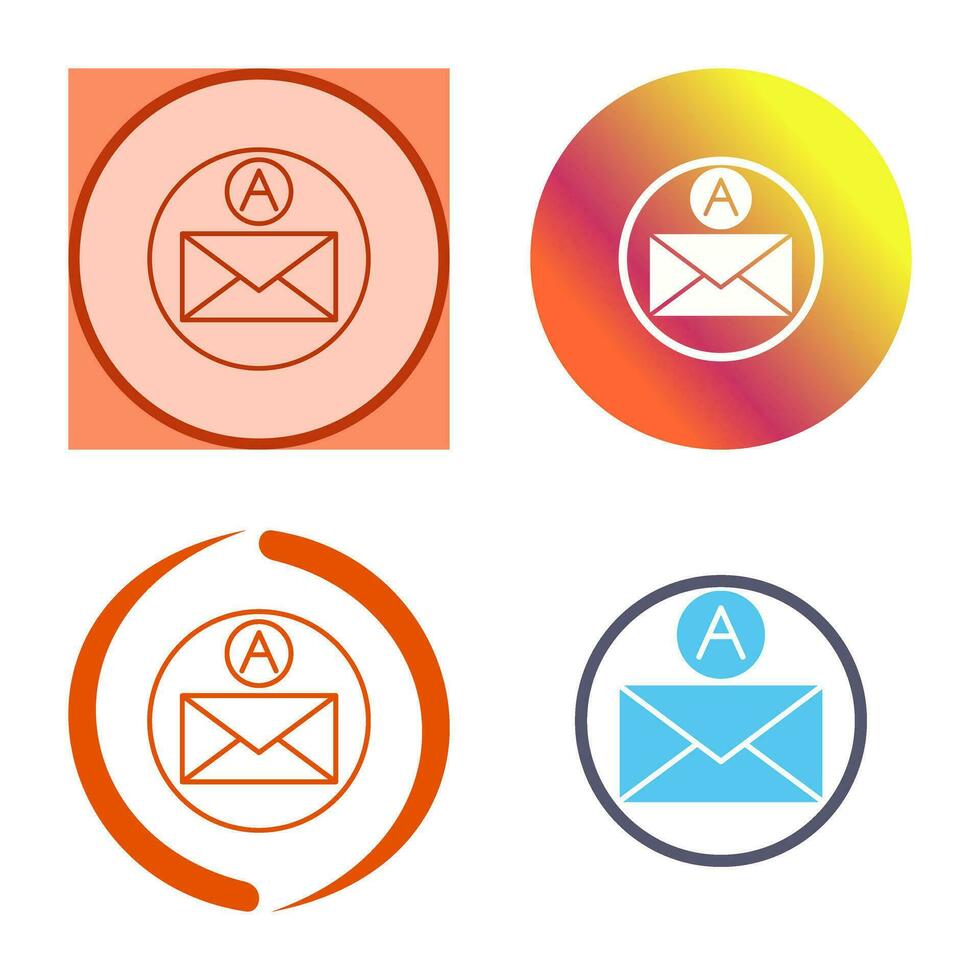 e-mail vector pictogram