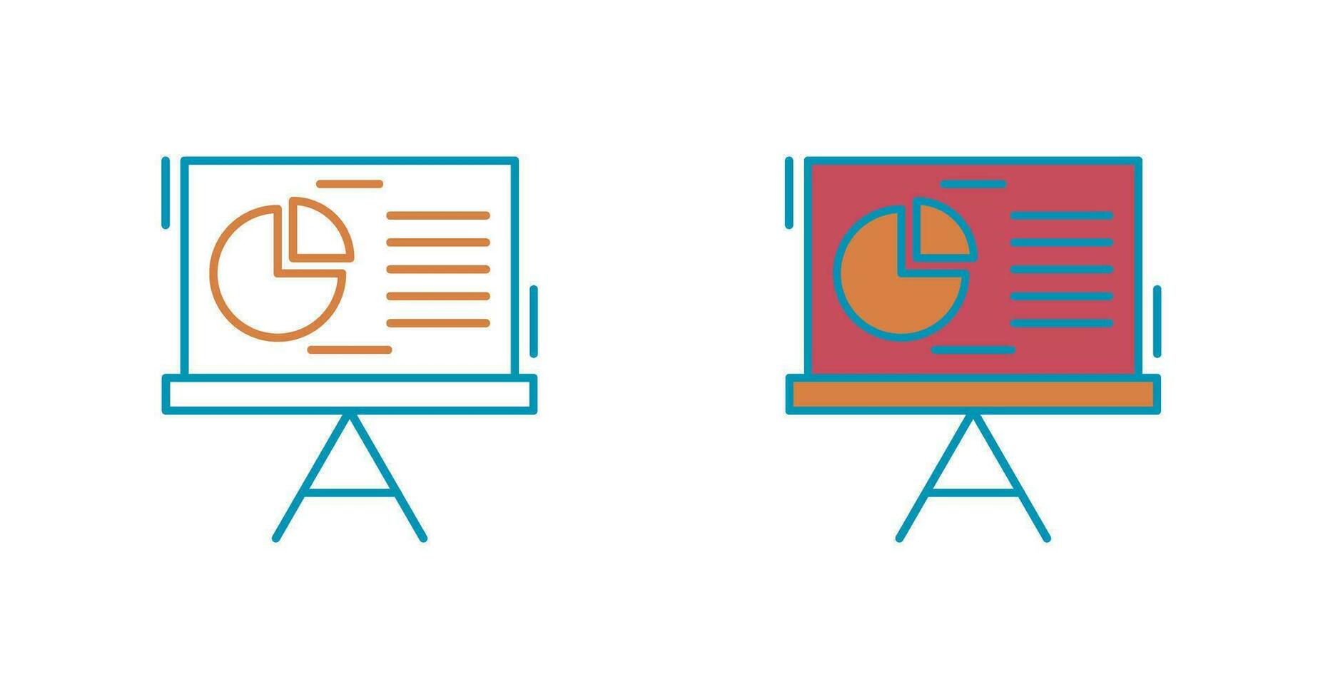 cirkeldiagram vector pictogram